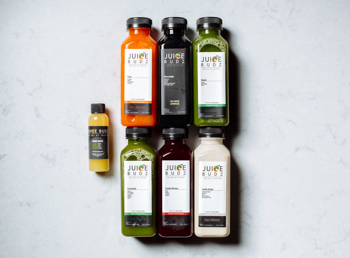 Pressed 3-day Beginner Cleanse Bundle - 24 bottles, 18 Juice and 6 Shots